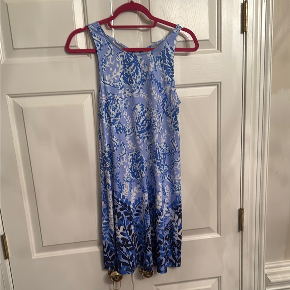 Lilly Pulitzer Blue and White Dress
